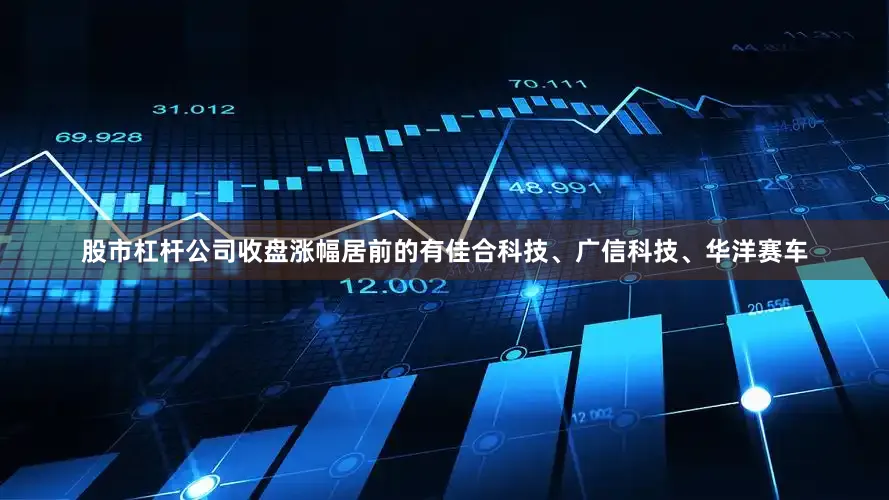 股市杠杆公司收盘涨幅居前的有佳合科技、广信科技、华洋赛车