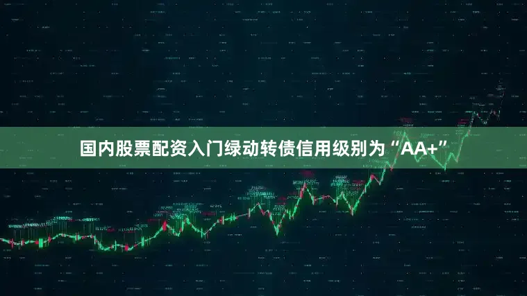 国内股票配资入门绿动转债信用级别为“AA+”